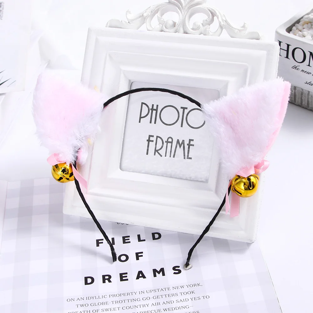 Модные вечерние украшения для ночного клуба ободки с кошачьими лисьими ушками