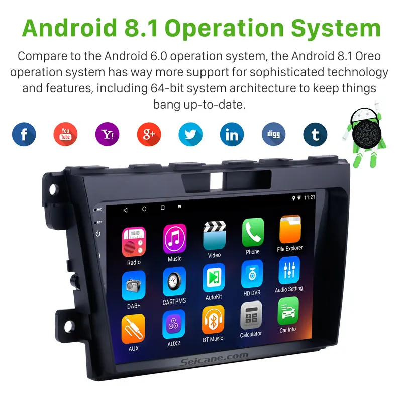 Seicane стерео 2Din Android 9 0 HD &quotавтомобильное радио аудио GPS Wifi головное устройство для