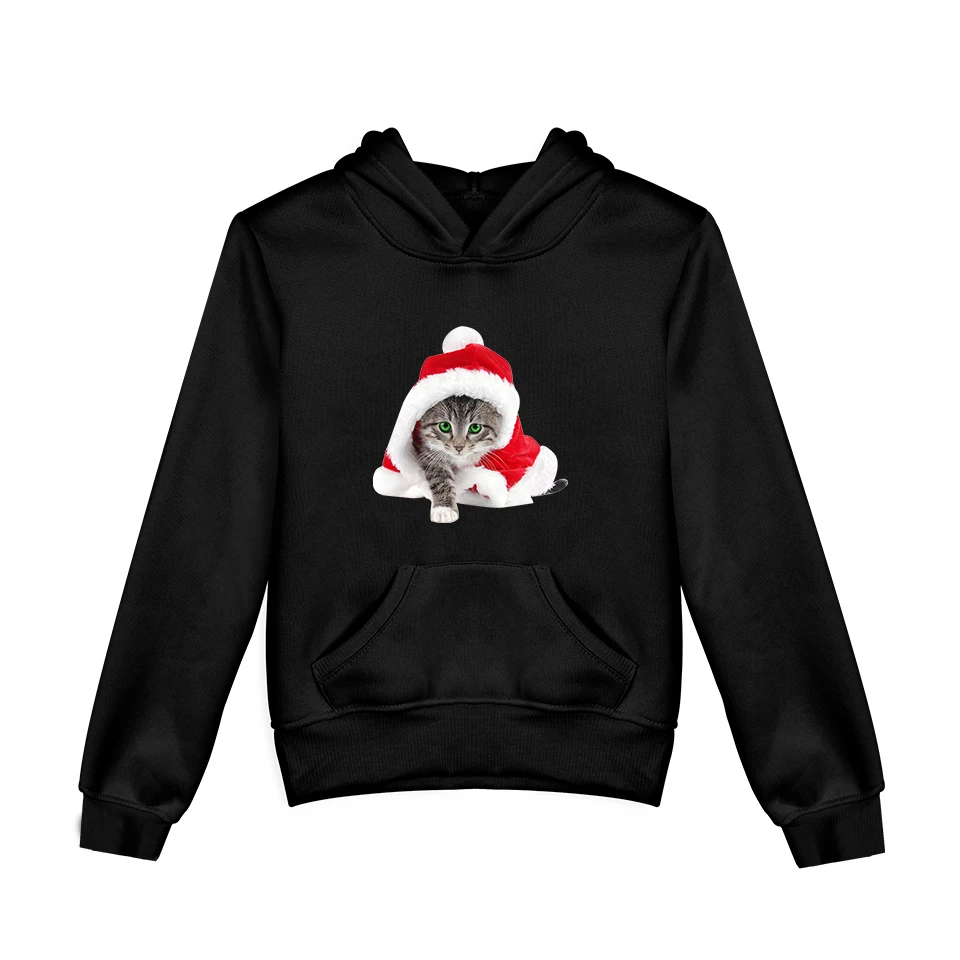 

Merry Christmas Kids Hoodies Sweatshirts Boys/Girls Fashion Hip Hop Kid's Hoodie Christmas Chlidren's Pullover Streetwear Coats