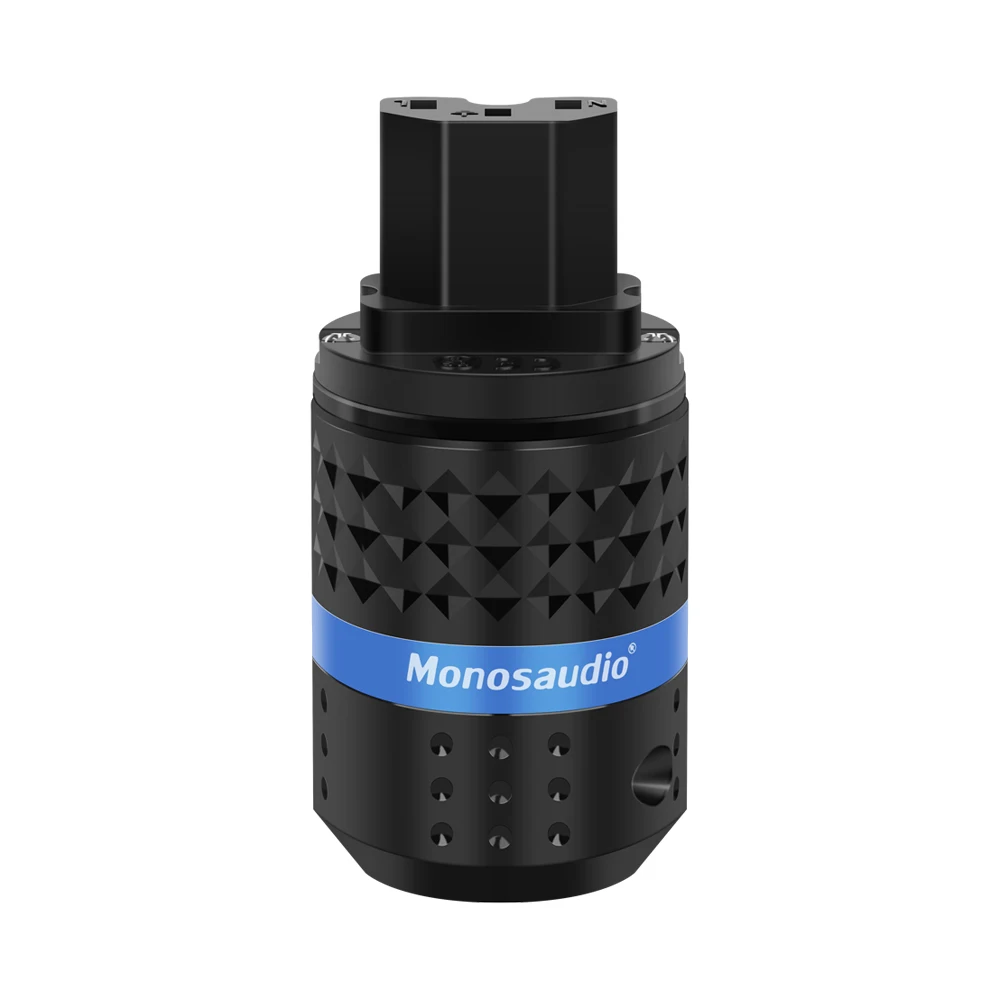 Monosaudio E102G/F102G Hi-end Чистая медь 24k позолоченный Европейский разъем питания Hifi IEC |