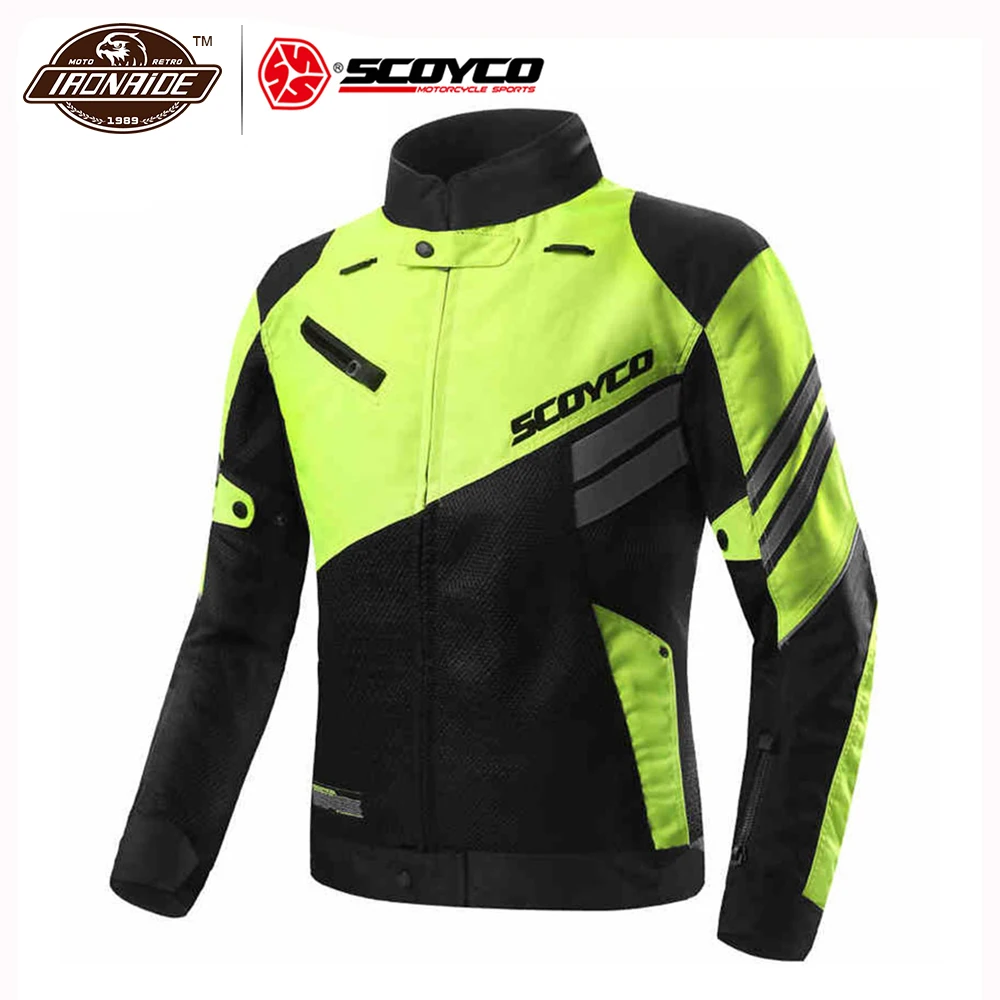Распродажа мотоциклетная куртка SCOYCO летняя защита для мотокросса # | Автомобили и