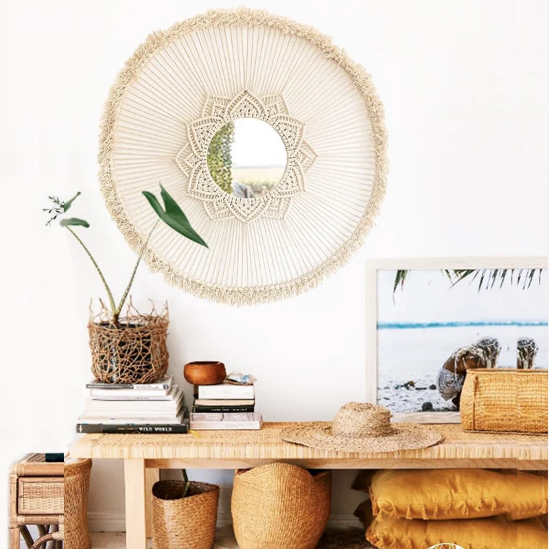 Скандинавские тканые макраме настенные гобелены изголовье кровати и завтрака