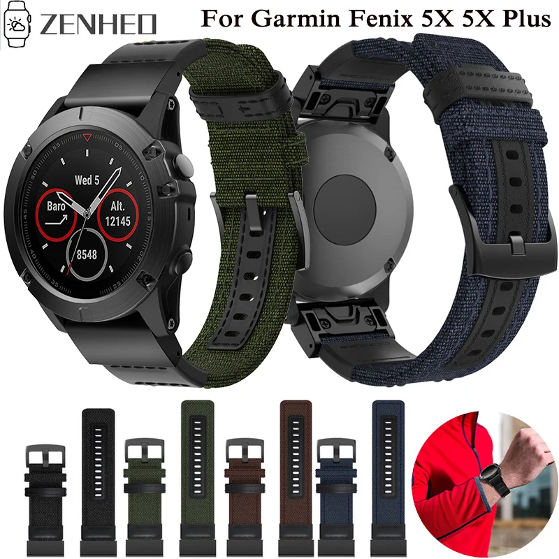 26 мм ремешок быстросъемный для часов Garmin Fenix 5X Plus Смарт-часы 3 браслет | Наручные