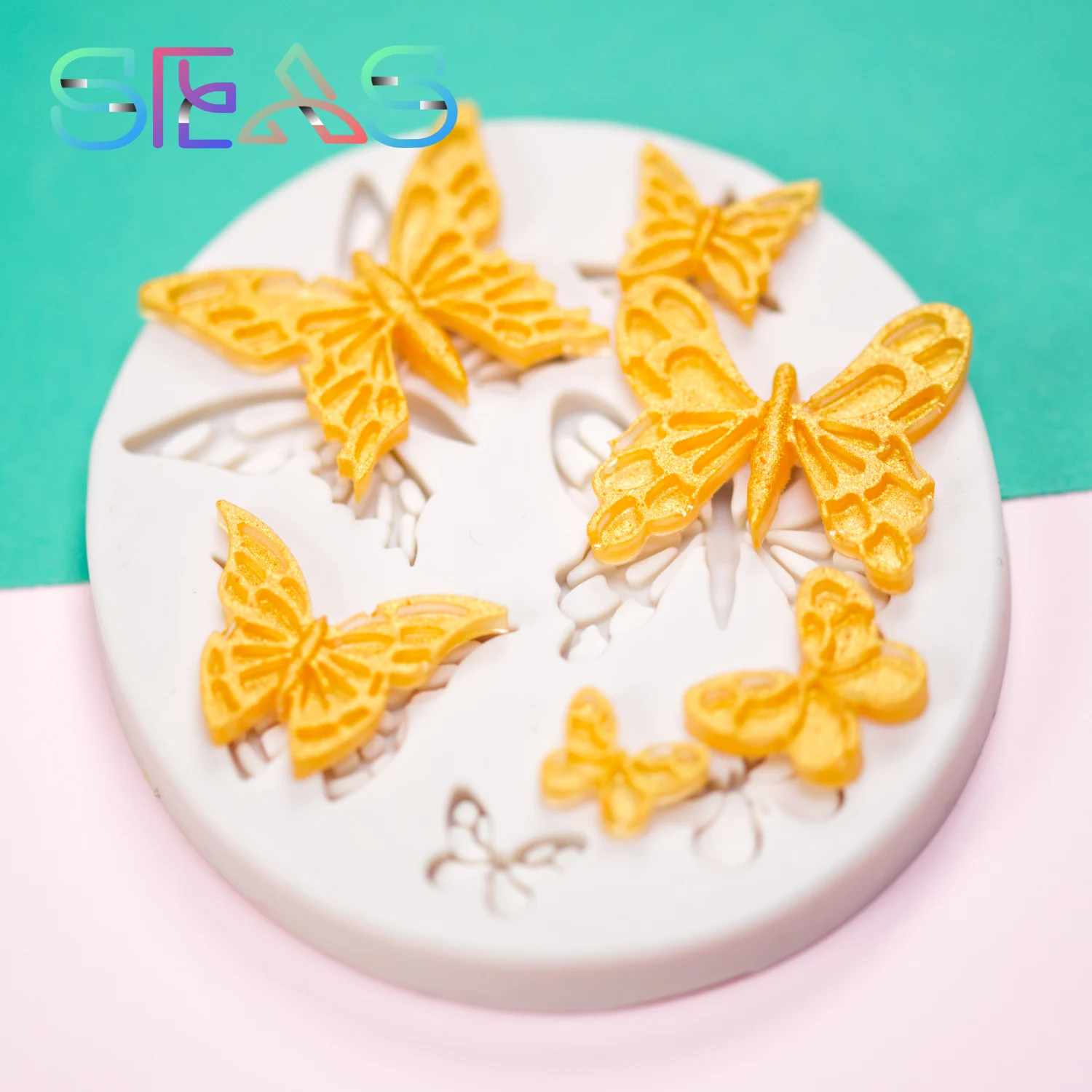 

Butterfly Silicone Mold Pastry Baking Chocolate Candy Bar Resin Soap Cake mold Kitchen Tools Accessories