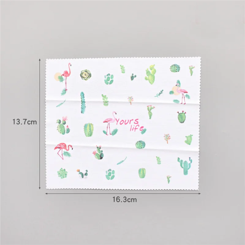 5 шт./лот новинка модная ткань из микрофибры для чистки очков линз телефона