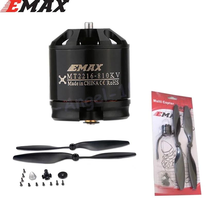 

4set/lot Emax MT2216 810KV plus thread Brushless Motor 2 CW 2 CCW with 1045 propeller for Rc Multirotor Quadcopters