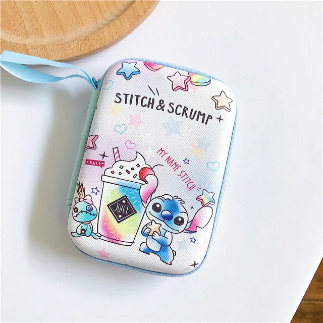 65 9,5 см* 13,3 см мультфильм шаблон наушники коробка Молния сумка для хранения защитный USB кабель Органайзер аксессуары - Цвет: 65