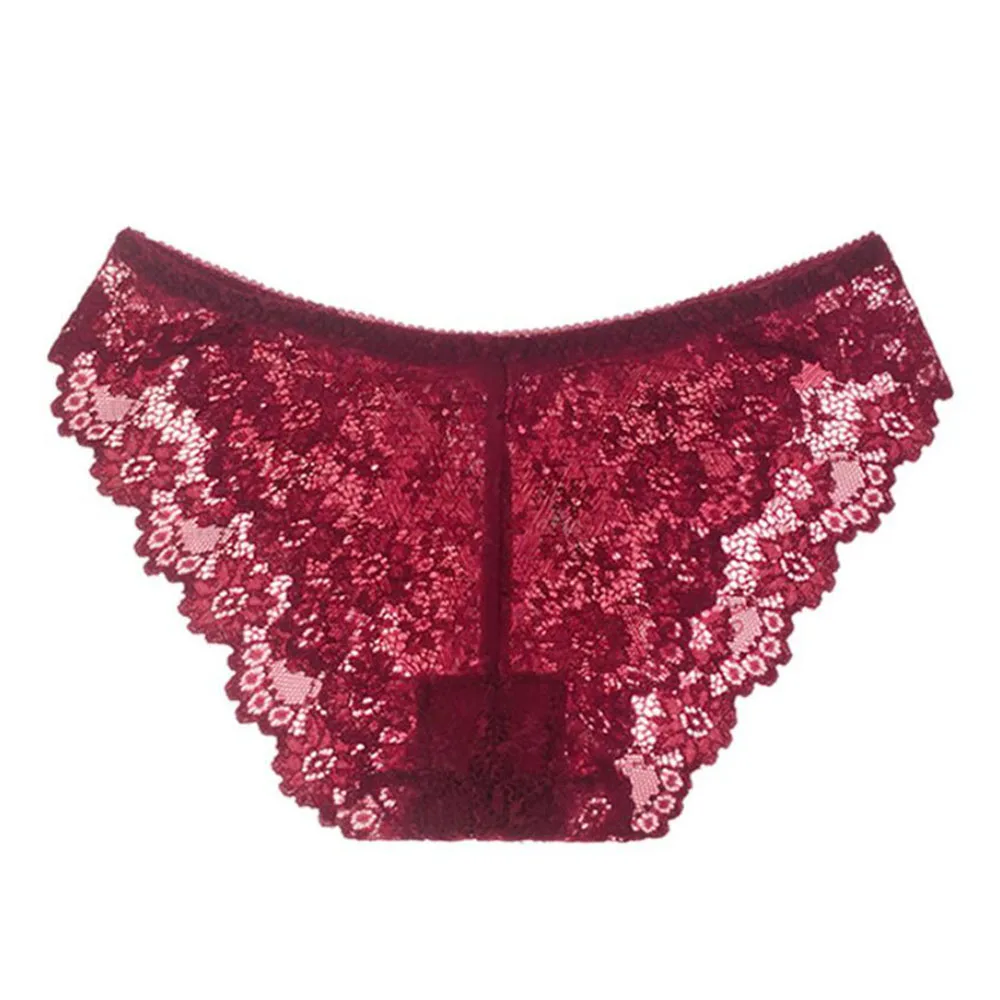 

HOT Fashion Sexy Women's Hollow Out Panties Lace Traceless Breathable G-String Breifs Women Underwear Temptation Erotic Bikini