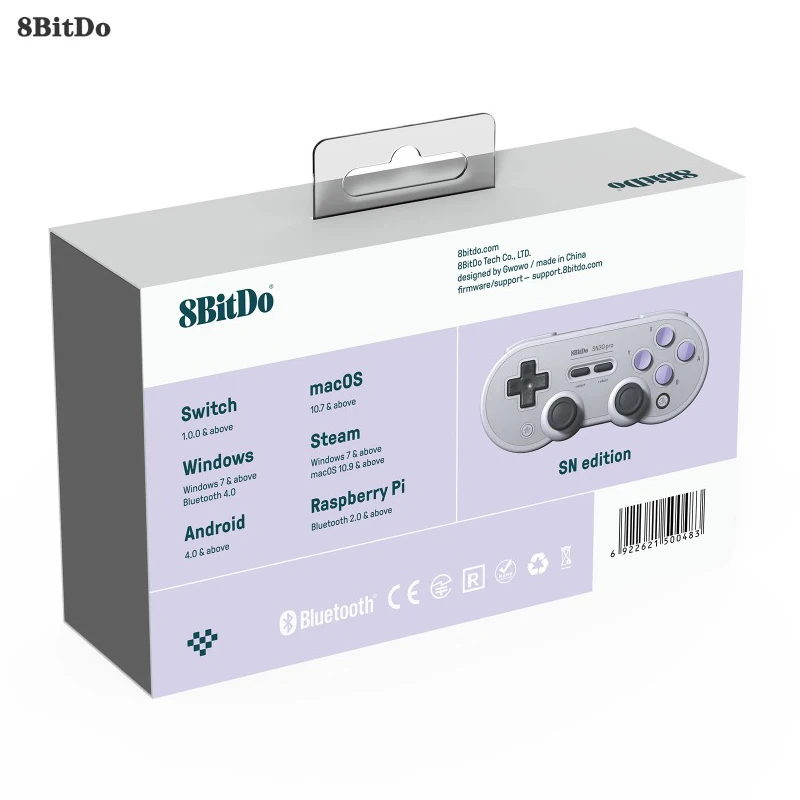 

8BitDo SN30 Pro, , Nintendo Switch, Windows, Android, macOS