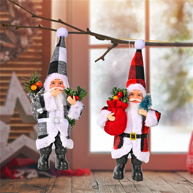 

Christmas Decorations for Home Big Santa Claus Doll Children Xmas New Year Gift Christmas Tree Decor Wedding Party Supplies