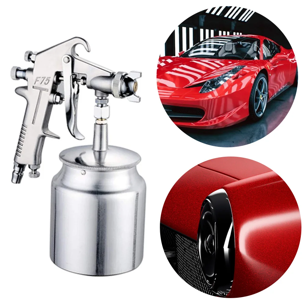 

Spray Gun Professional Pneumatic Airbrush Sprayer Alloy Painting Atomizer Tool With Hopper For Painting Cars by PROSTORMER
