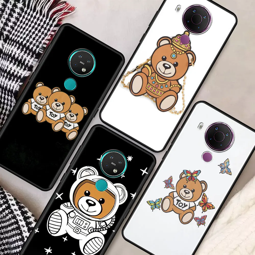 

Popular Italy Bear Cell Phone Case for Nokia 7.2 3.4 5.4 5.3 2.3 2.4 2.2 G10 8.3 5G 4.2 X10 3.2 1.3 1.4 X20 G20 C20 Cover