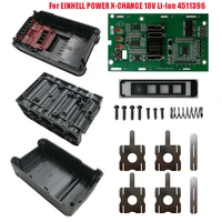 li ion battery plastic case charging protection circuit board pcb box shell for einhell power x change 18v 20v lithium 4511396