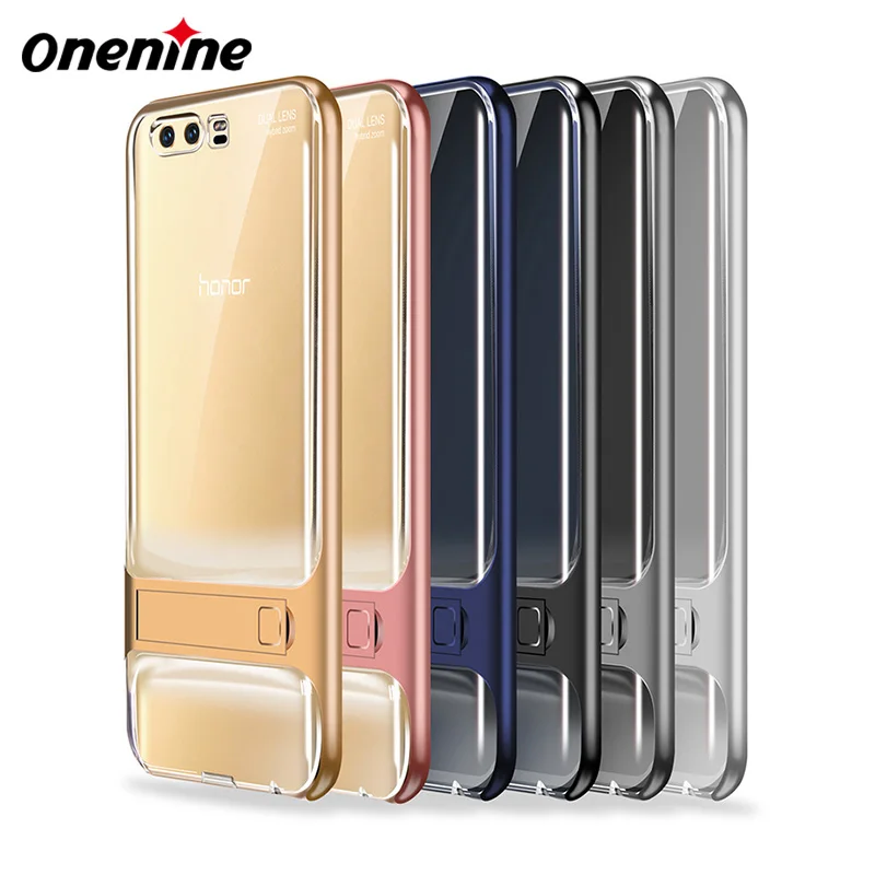 360 Shockproof Mobile Case for Huawei Honor 9 5.15" Phone Back Cover Book Style Silicone TPU Hybrid Stand Holder Honor9 2017 Bag |