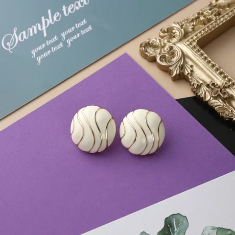 Серьги-гвоздики HuanZhi