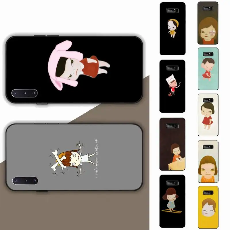 

Yoshitomo Nara Phone Case for Samsung Note 5 7 8 9 10 20 pro plus lite ultra A21 12 72