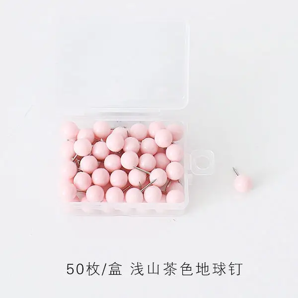 

Пластиковые разноцветные булавки TUTU 50 шт