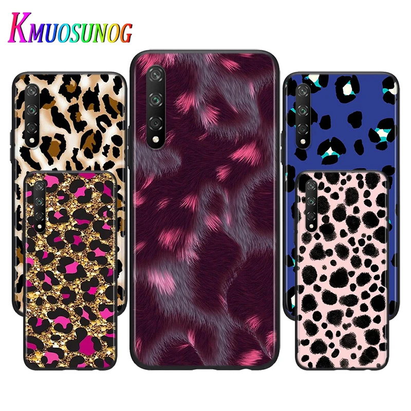 

Silicone Cover Leopard Fashion For Huawei Y9S Y6S Y8S Y8P Y9A Y7A Y7P Y5P Y7 Y6 Y5 Pro Prime 2019 2018 Phone Case