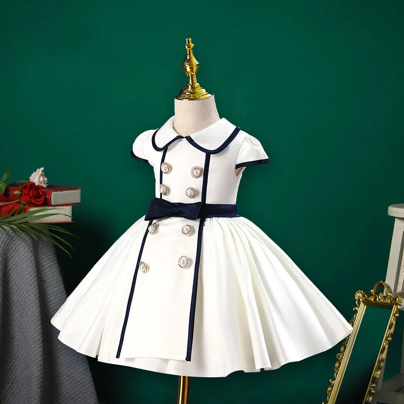 Платье принцессы для девочек Корейский стиль элегантные свадебные платья