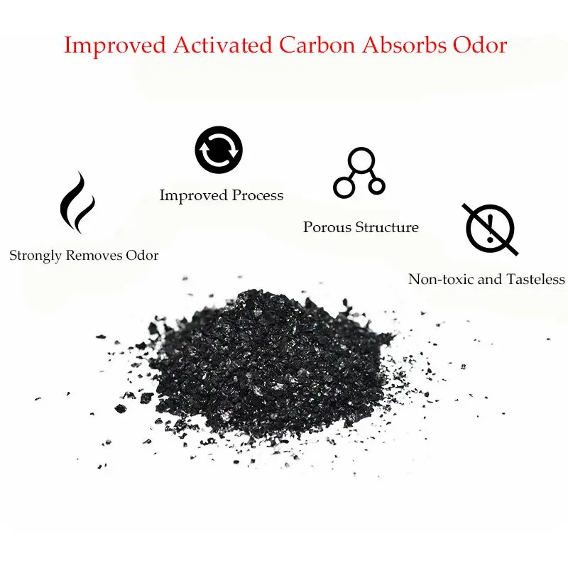 1 шт./партия из черного бамбукового угля дезодорирующие бусины с активированным