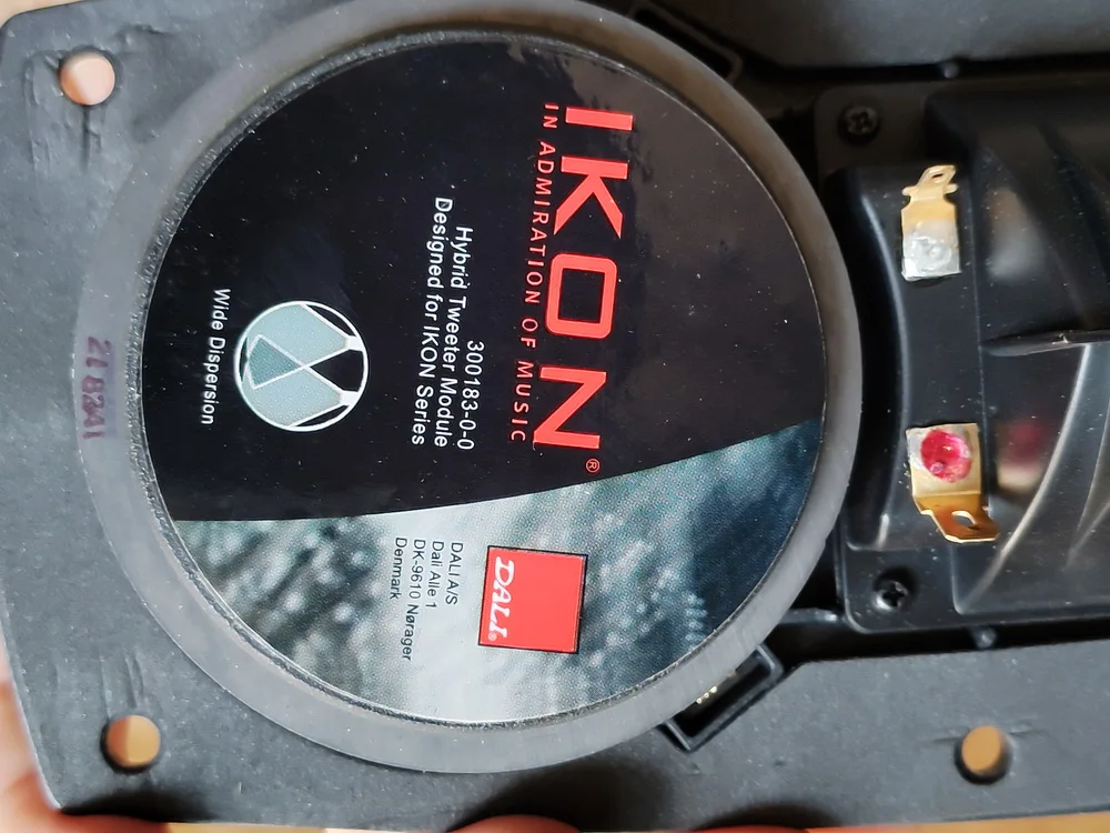 Пара лент Dali Ikon 6 8 + купольный твитер|dynaudio t330|replacement tweetertweeter dynaudio |