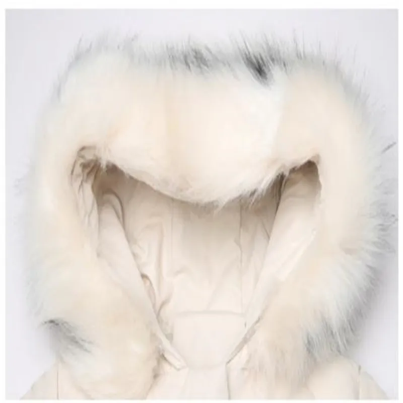 

Office Lady Winter Women Jacket Long Cotton-Padded Coat Female Hooded Fur Collar Women Thick Parkas Slim Women Clothing 2019M078
