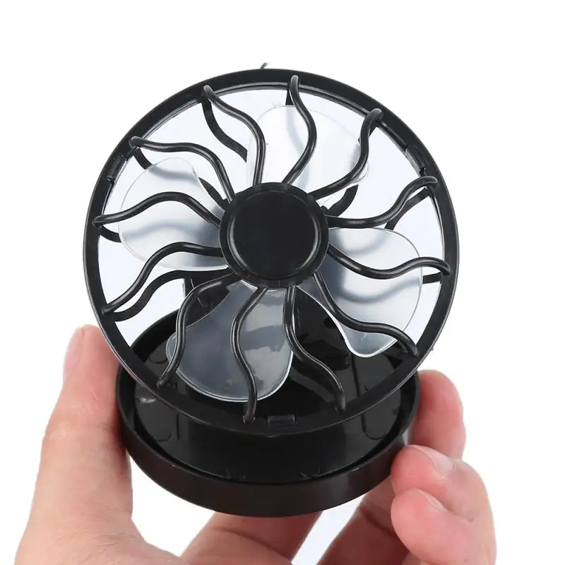

Solar Fan Sun Mini Power Energy Panel Cooling Cell Fan Camping Hiking Fishing Outdoor Sun Small Powered Fan Outdoor Tools