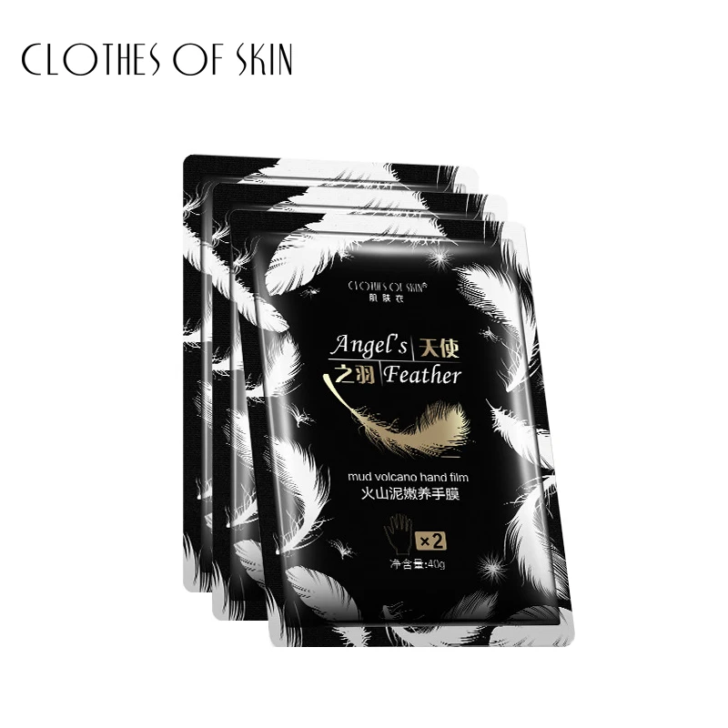 

Volcanic mud Anti-Aging Moisturizing Hand Mask Exfoliating Smoothing Whitening Hand Spa Gloves Skin Care 3pcs