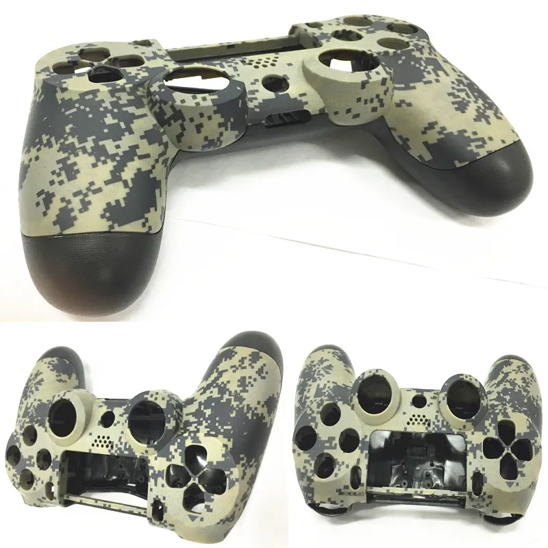PS4 Replacement Camo Shell Housing Case Cover Skin Front Back Protector for Playstation 4 DualShock V1 Controller Gamepad | Электроника