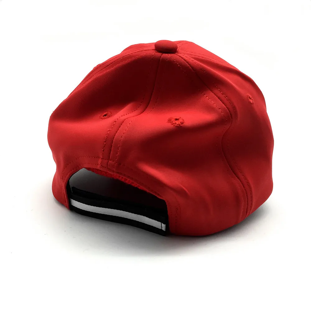 Для женщин мужчин неопреновый Бейсбол Кепки черный Белый Цвет Полосатый лента