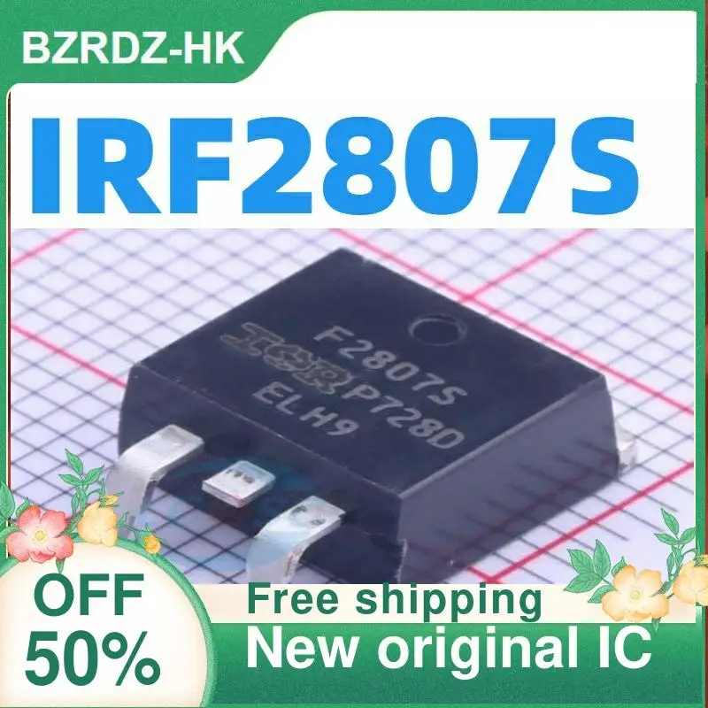 

5 шт./лот F2807S MOS IRF2807S TO-263 82A/75V новый оригинальный IC