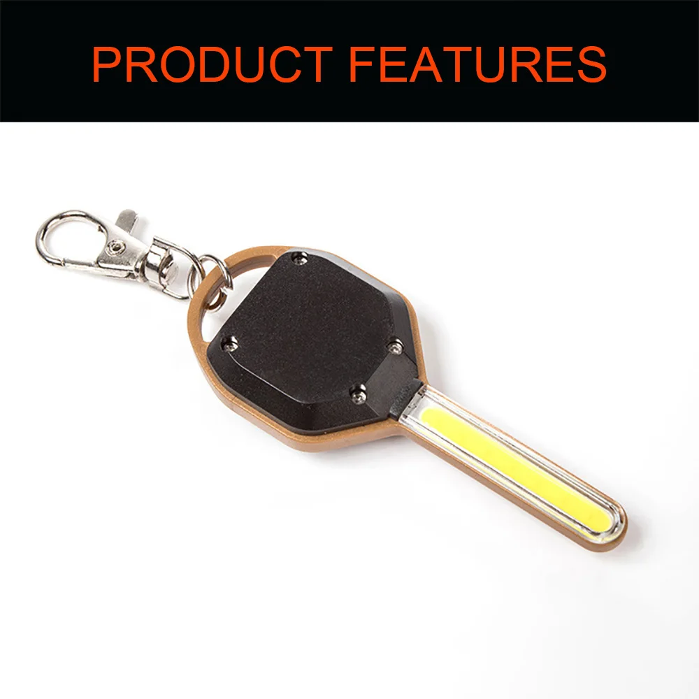 Мини светодиодный брелок флеш светильник карман аварийного кемпинга налобный