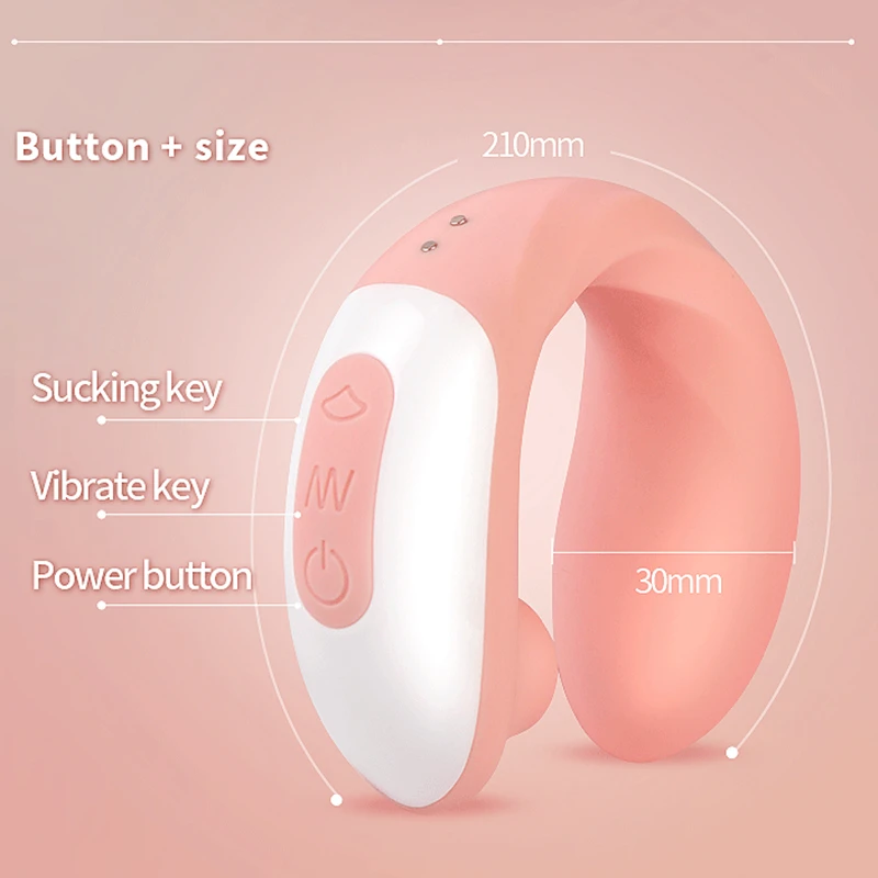 Новый сосание вибраторы для женщин USB зарядка чехол свободный изгиб Вагины и
