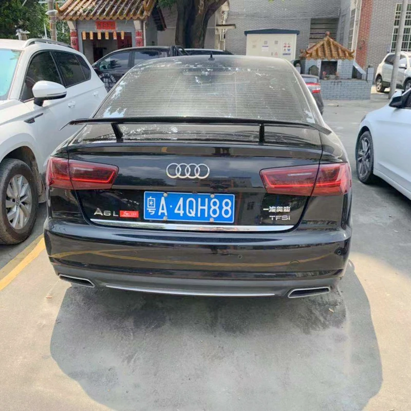 Автомобильный спойлер для заднего крыла из углеродного волокна AUDI A3 S4 A5 A6 A7 A8 TT R8