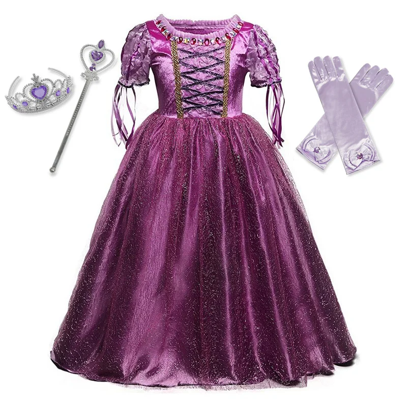 Костюм принцессы для девочек Детский костюм на Хэллоуин семейная детская одежда