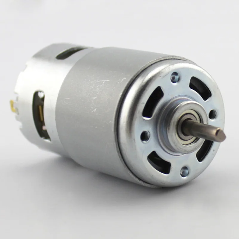 Dc12 24v D образная ось 795 двухшариковый двигатель 8000 об/мин 16000 высокая скорость и