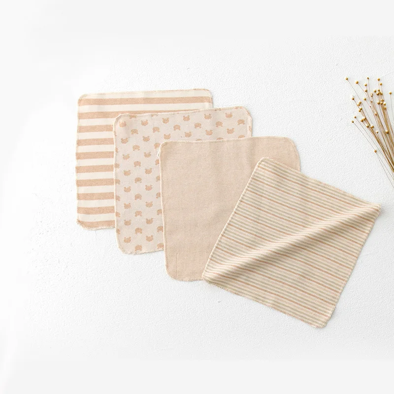 1 шт. детский квадратный хлопковый носовой платок для мытья и мытья|Полотенца| |