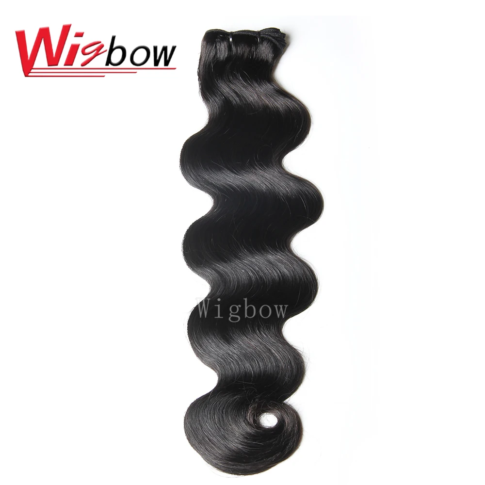 

Wigbow OneCut Hair Brazilian Body Wave Hair Weave Bundles 8-24 Inch Human Hair 1 3 4 Bundles Deal P Double Drawn Remy Hair