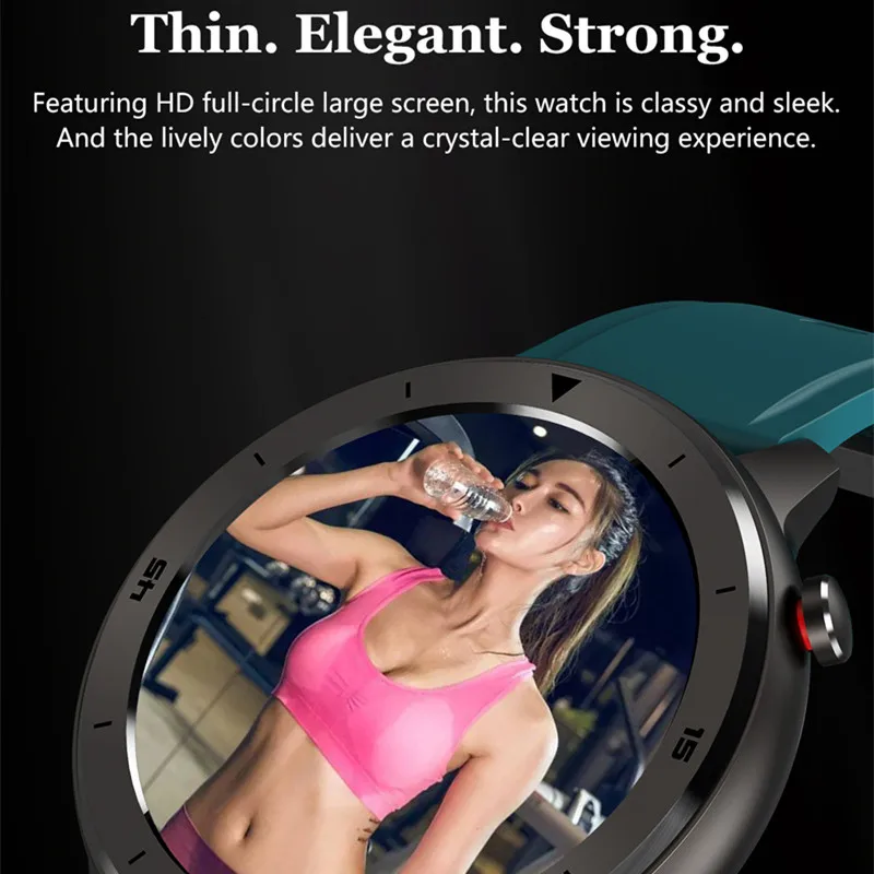 100% Оригинальные Смарт часы DT78 мужские полный экран сенсорный сон фитнес