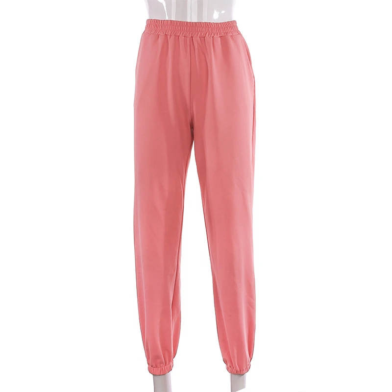 Женские спортивные брюки с высокой талией уличные для бега зимние черные