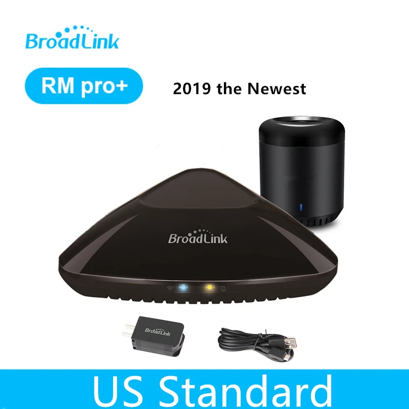 Mini3 ProUS Broadlink RM Pro+ Plus совместим с Amazon Alexa Echo Wifi+ IR+ RF универсальный пульт дистанционного управления ler App управление домашними устройствами - Color: Mini3 ProUS
