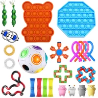 diy fidget toys set squeeze dice drawstring magic cube stress relief and anti anxiety toys for kids and adults