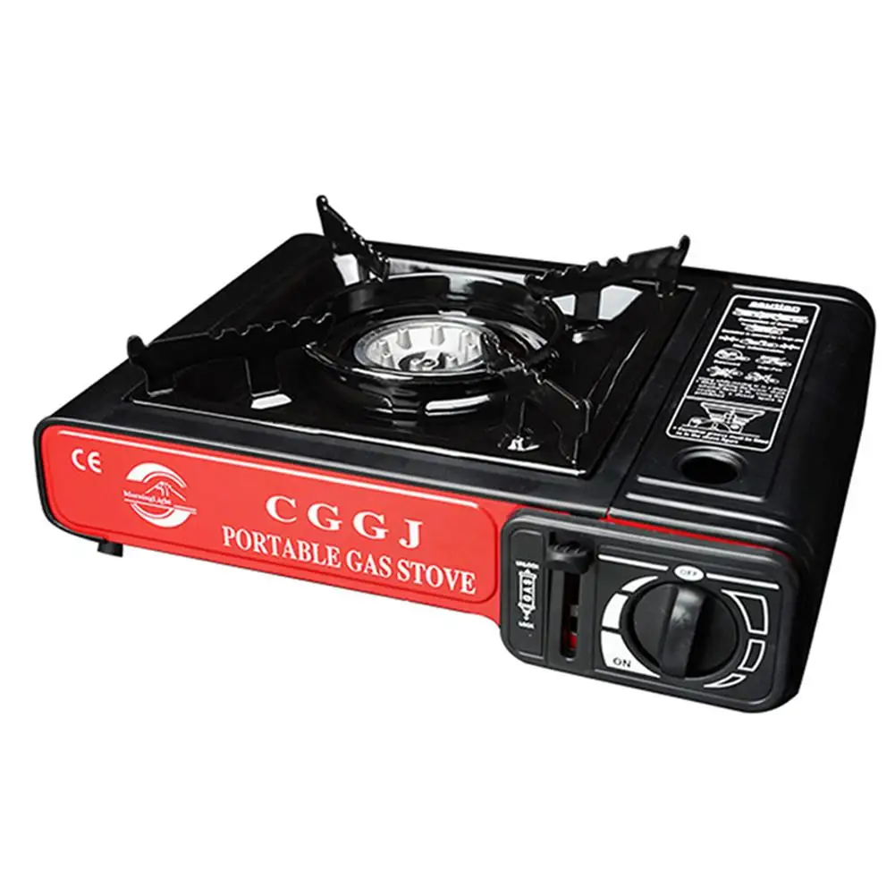 

Outdoor Portable Cassette Gas Stove Windproof Wild Gas Barbecue For Camping Hiking Travel Cooker Applicable Grill Dual Stove