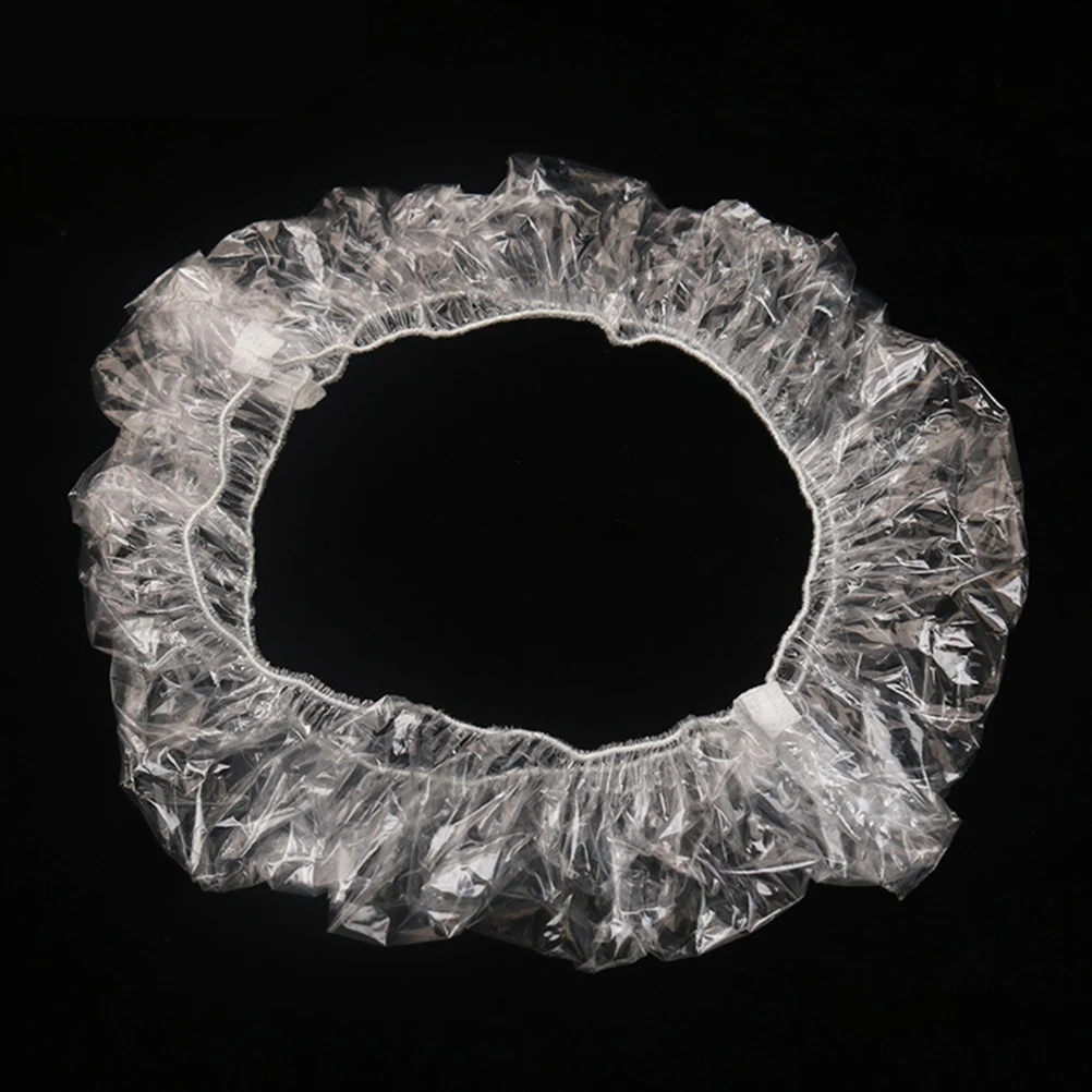 100 шт. Универсальный одноразовый чехол на руль автомобиля пластиковый эластичный