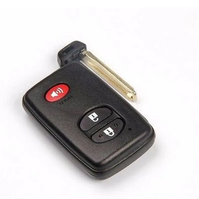 Keyless Entry 2+1 3 Buttons Smart Card Remote Key Shell Case For Toyota 4Runner Land cruiser Prius with search car button | Автомобили и