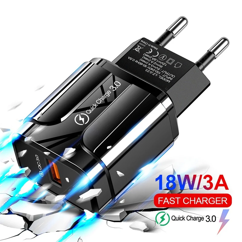 

Quick Charge 3.0 18W QC 3.0 5V 3A Fast Charging Phone Charger For Sony Z1 Z2 Z3 Z4 Z5 XA1 XA2 XA3 XZ2 XZ3 XZ4 L1 L2 L3 Charger