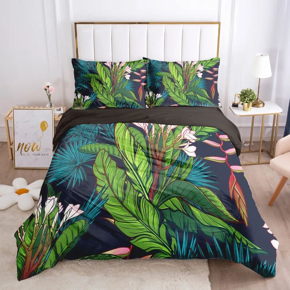 

3D Flowers Design Duvet Cover Sets Bedding Sets Quilt Covers Pillow Cases 173*230 230*230 265*230 180*210 Custom Bedding Sets