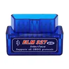 Новый Автомобильный сканер OBD V2.1 V1.5 mini ELM327, совместимый с Bluetooth, автомобильный тестер OBDII 2, диагностический инструмент для Android, Windows, Symbian
