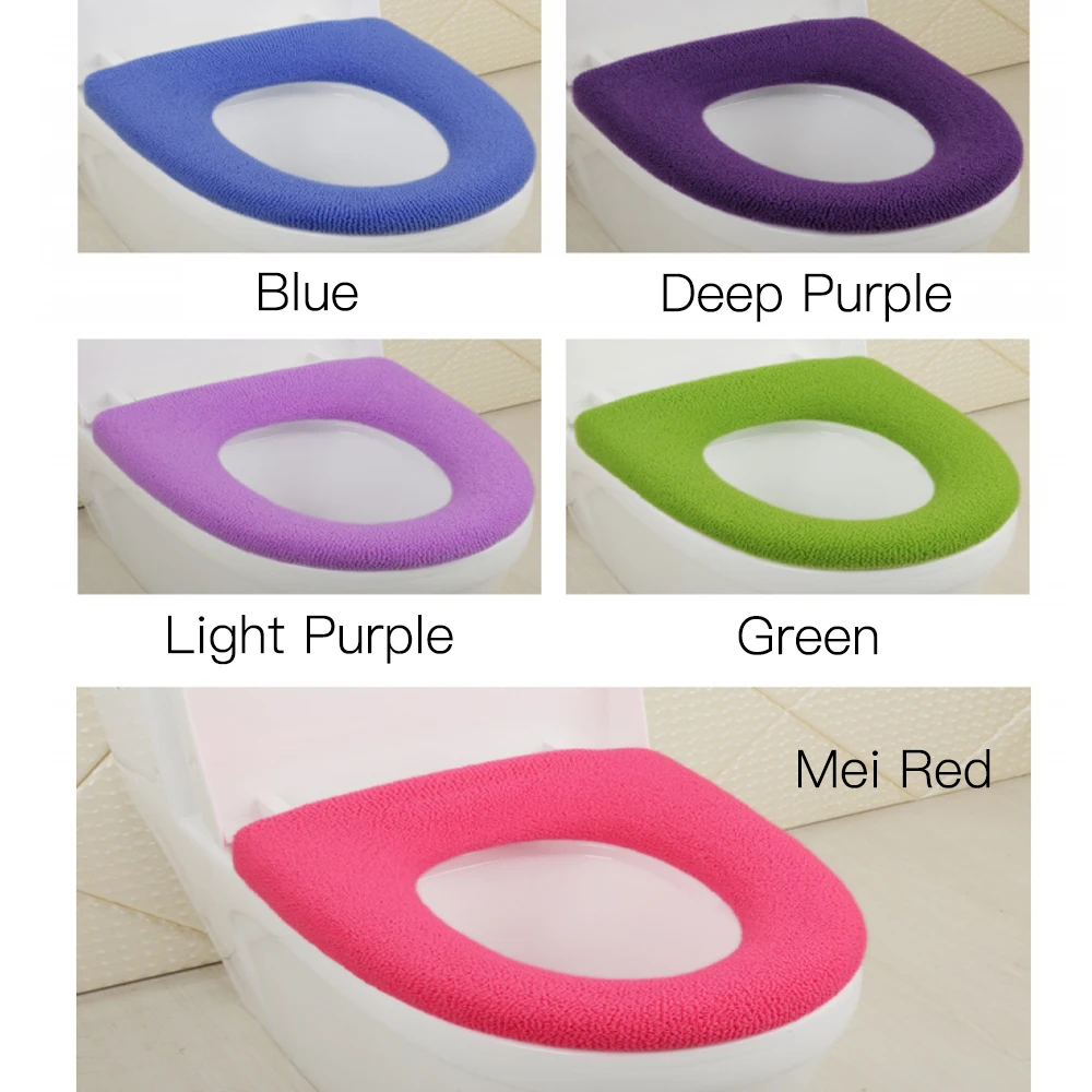 Теплая Толстая универсальная подушка для унитаза 30 см мягкая осенне зимнее