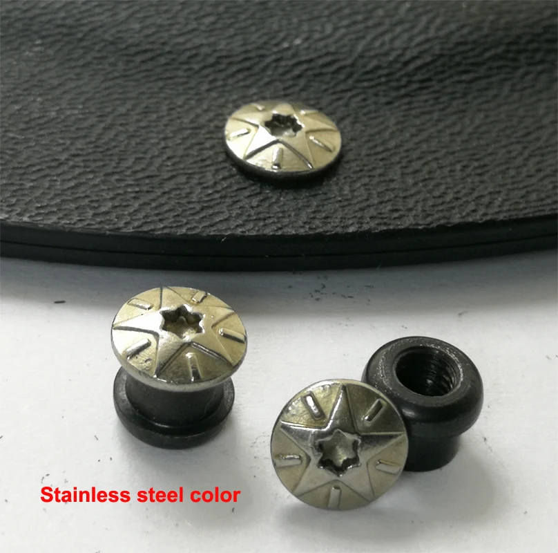 8 наборов/сумка 3 7 мм винты из нержавеющей стали Chicago набор винтов металлические
